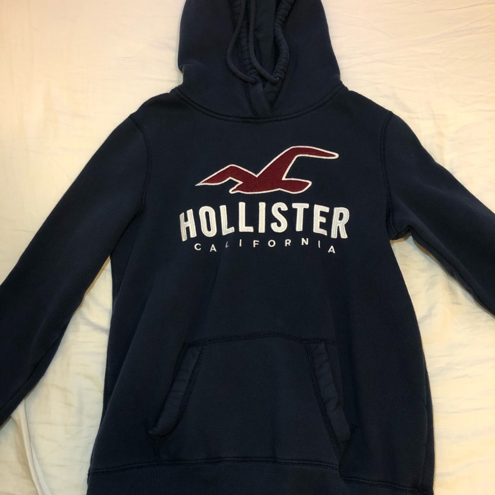 Hollister logo hoodie